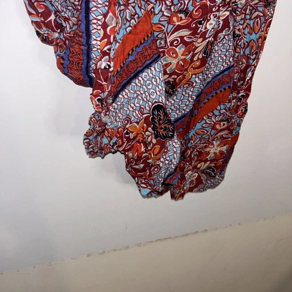 Angie‎ Orange Strapless Romper / Jumpsuit Size Medium - Picture 3 of 4